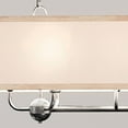 thumbnail image 3 of Kichler Lighting - Heddle - 8 Light Double Linear Chandelier In Homestead, 3 of 12
