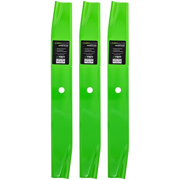 LawnRAZOR Blade for Toro 718-Z 720-Z 60-inch Deck 112947 High Lift 3 Pack 810-CBL2614D