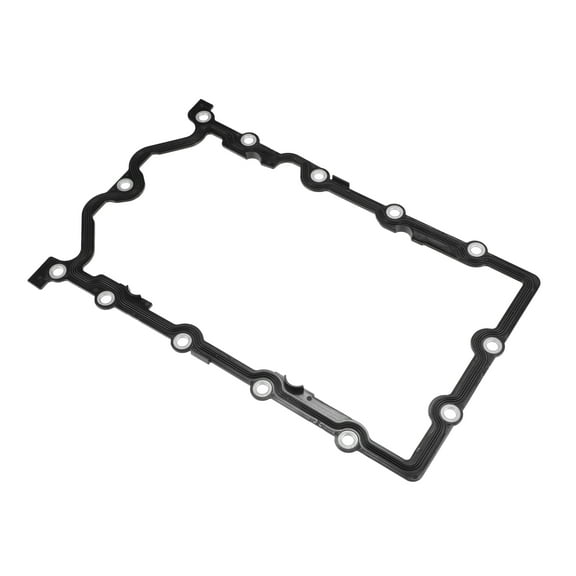 Oil Pan Gasket Compatible for Mini Cooper 1.6l 1597cc 2004-2008 Rubber Black Transmission Pan Gasket