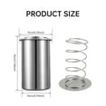 thumbnail image 3 of Ham Press Maker Stainless Steel Meat Press Maker for Making Healthy Homemade Deli Meat with Thermometer Meat Press Machine Sandwich Meat Steamer for Cooking Sandwich Seafood Poultry, 3 of 9