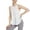 White, variant on Workout Tops for Women Camisole O Neck Sleeveless Running Sports Yoga Workout Undershirt,B,M