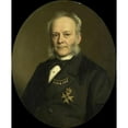 thumbnail image 2 of Johan Heinrich Neuman 12x14 Gold Ornate Wood Frame and Double Matted Museum Art Print Titled - Pieter Mijer (1812-81). Governor-General of the Dutch East Indies (1876), 2 of 4