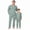 Style4:Dad and Boys, variant on AceBaby Christmas Famliy Matching Pajamas Red and White Striped Holiday Sleepwear Loungewear PJs