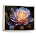 thumbnail image 2 of Designart "Elegant Peony" Peonies Floater Framed Wall Art Living Room, 2 of 5