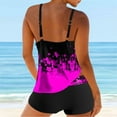 thumbnail image 3 of EIMELI Women‘S Tankini Large Bikini Digital Suspender Beach Split Swimsuit, 3 of 3