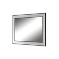 thumbnail image 2 of Hitchcock Butterfield 816513 Silver and Black Xavier Rectangle Mirror, 2 of 5