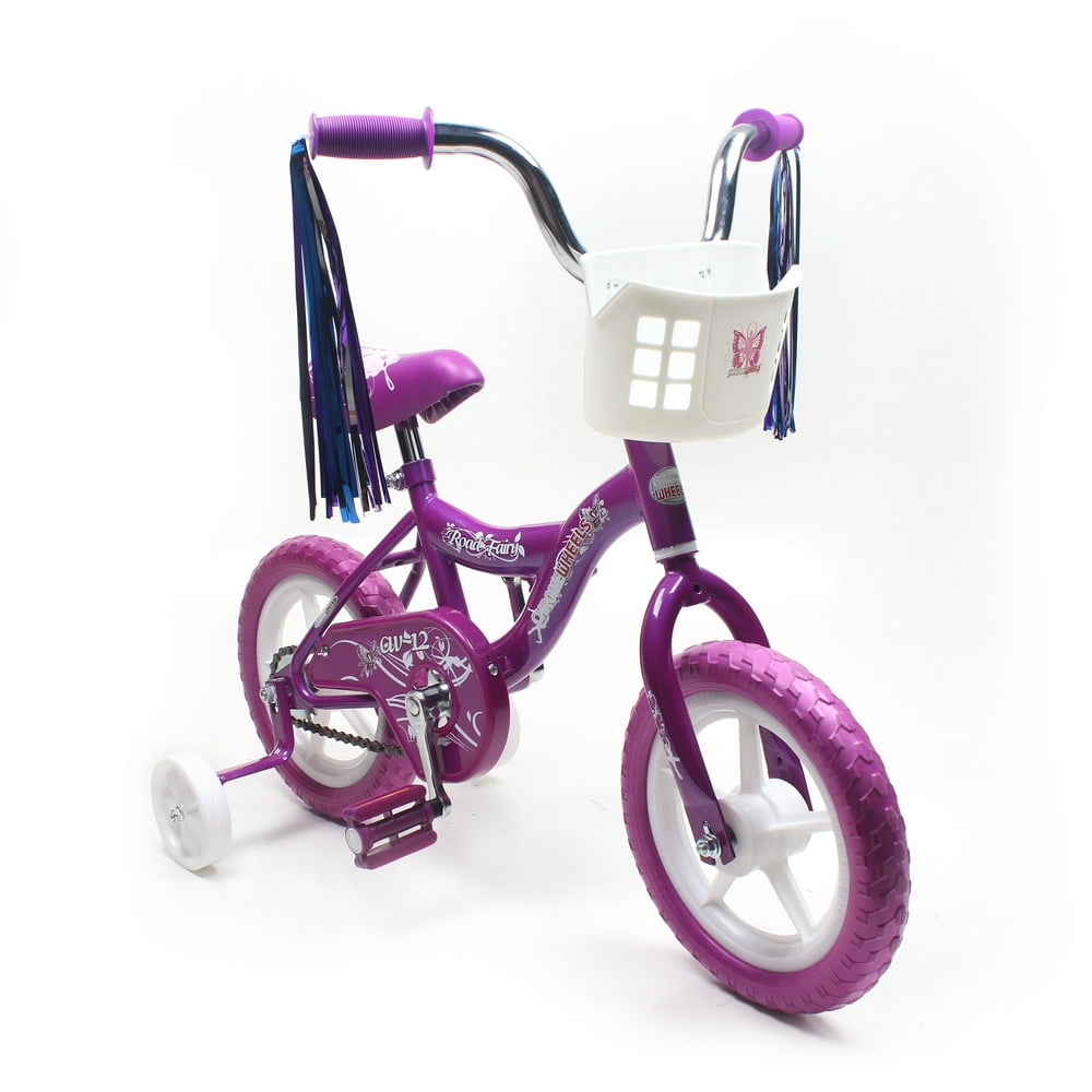 Wonderplay BMX 12" Kid's Bike for 24 Years Old, Bicycle for Girls with