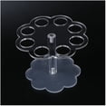 thumbnail image 2 of Removable 8 Holes Acrylic Ice Cream Cone Holder Stand Cone Display Stand, 2 of 6