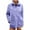 Purple, variant on Turilly Women's Winter Fuzzy Fleece Sherpa Pullovers Casual Warm Long-Sleeved Fleece Zip-Up Sweatshirts