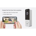 thumbnail image 3 of Video doorbell smart wifi 1080P night vision voice intercom T8 visual cat eye doorbell wireless door, 3 of 5