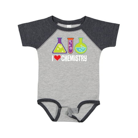 

Inktastic I Love Chemistry Science Gift Baby Boy or Baby Girl Bodysuit