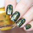 thumbnail image 3 of BORN PRETTY 2 unids/set 10ML negro blanco estampado de uñas esmalte oro plata para placas de decoración de uñas sello serie de estampado de aceite, 3 of 5