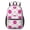 Pioneer Flower Floral, variant on Pioneer Flower Floral Print Pattern 17" School Backpacks for Teens,Waterproof Oxford Fabric,S-Shape Padded Straps for School,Travel,Hiking,Camping