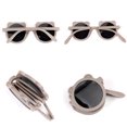 thumbnail image 3 of Gafas de sol plegables para niños, lindas gafas de sol de estilo panda pequeño, anti-ultravioleta, de moda, 3 of 6