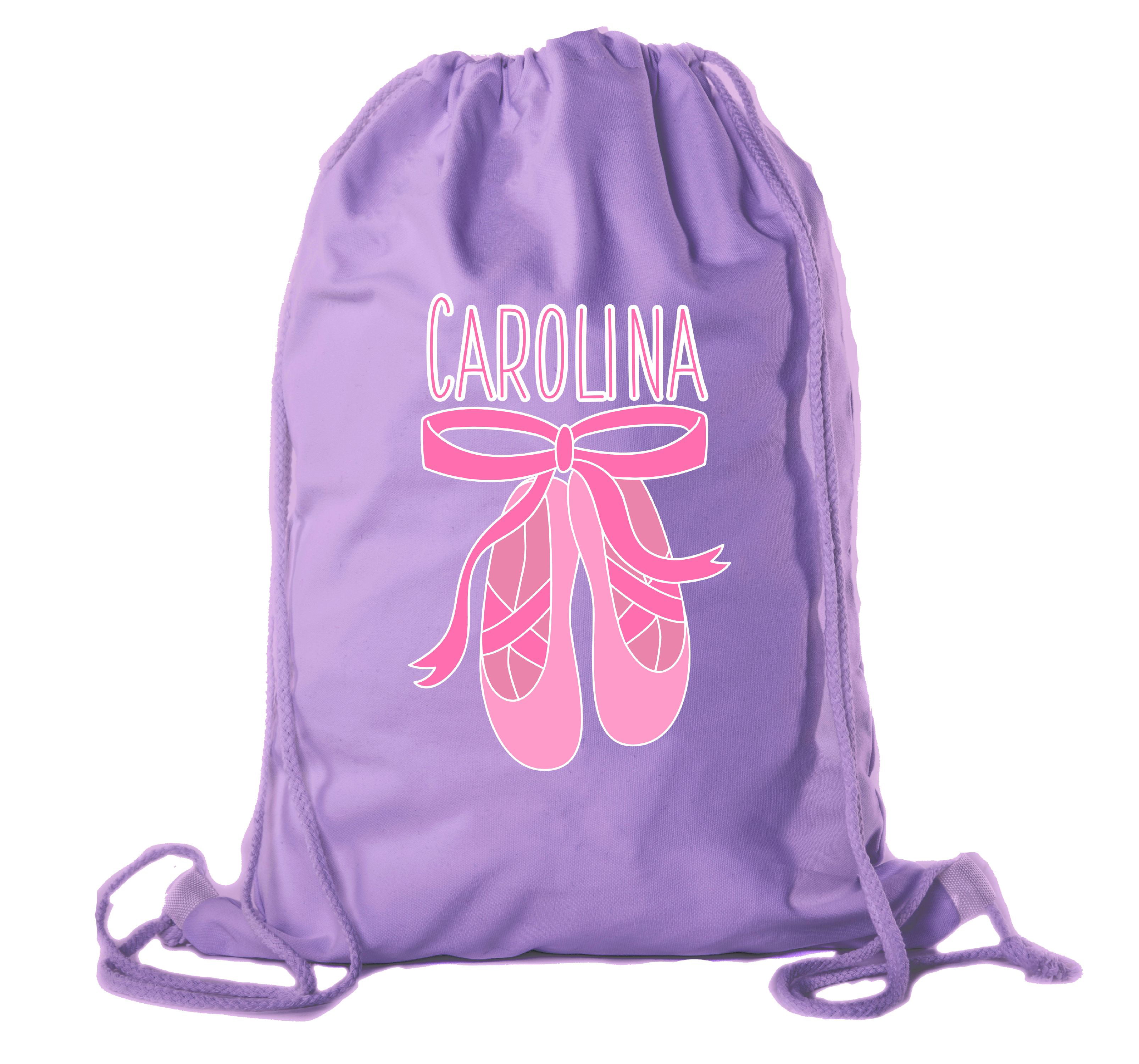 School.PE Girls Baby Mermaid Personalised Drawstring Bag Dance Bag ..Book Bag 