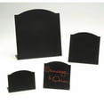 thumbnail image 2 of HUBERT® Write-On Wipe-Off Sign Black Metal Capstone Design - 3 7/8"L x 1 3/4"W x 4"H, 2 of 5