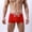 Red, variant on Men's Square Leg Swim Briefs Quick Dry Low Rise Sports Swim Trunks Swimsuit Athletic Board Shorts Boxer Briefs Swimwear Bathing Suit with Drawstring