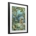 thumbnail image 3 of Stupell Industries Sea of Jewels Mermaid Portrait Black Framed Print Under Glass design by Christina P. Wyatt, 21 x 17, 3 of 10