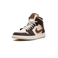 thumbnail image 4 of JORDAN WOMENS AIR JORDAN 1 MID SE Womens "Brown Basalt Fleece" DO6699 200 DO6699 200 from Stadium Goods, 4 of 9