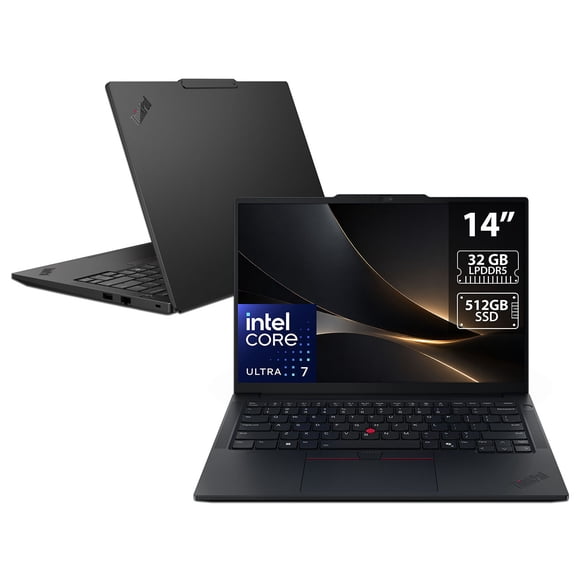 Laptop Lenovo ThinkPad E14 G7: Core Ultra 7 258V, RAM 32GB LPDDR5, SSD de 512GB, Pantalla IPS de 14" LED WUXGA (1920 X 1200), Video Intel Arc Graphics, Teclado en Español, S.O. Windows 11 Pro.