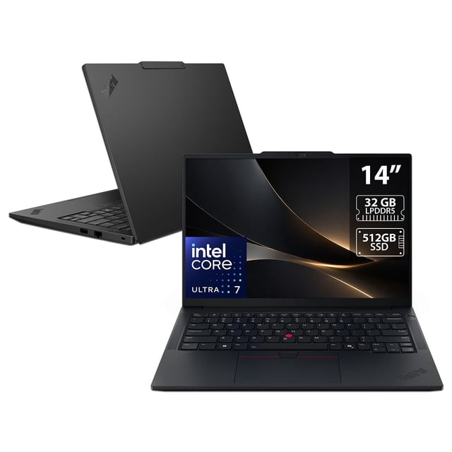 Laptop Lenovo ThinkPad E14 G7: Core Ultra 7 258V, RAM 32GB LPDDR5, SSD de 512GB, Pantalla IPS de 14" LED WUXGA (1920 X 1200), Video Intel Arc Graphics, Teclado en Español, S.O. Windows 11 Pro.