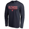 thumbnail image 2 of Men's Navy Ole Miss Rebels Team Unity Volleyball Long Sleeve T-Shirt, 2 of 3
