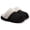 Black, variant on Women's Fuzzy Slippers with Memory Foam, Winter Warm Slip on House Shoes Indoor and Outdoor, Chestnut
