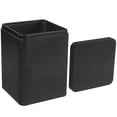 thumbnail image 4 of Caja de embalaje de té cuadrada, contenedor de hierro para dulces, lata de almacenamiento de té portátil, 4 of 8