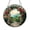 Acrylic 3.5 Inch, variant on Floral Garden Arch Faux Stained Glass Window Hanging