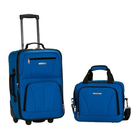 Rockland Fashion 2pc Luggage Set - Blue