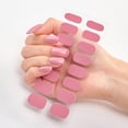 thumbnail image 1 of Solid Color European and American Style Manicure Stickers Nail Polish Film Stickers Tearable Summer Nail Stickers Letter Color Nail Stickers Full Stickers, 1 of 5