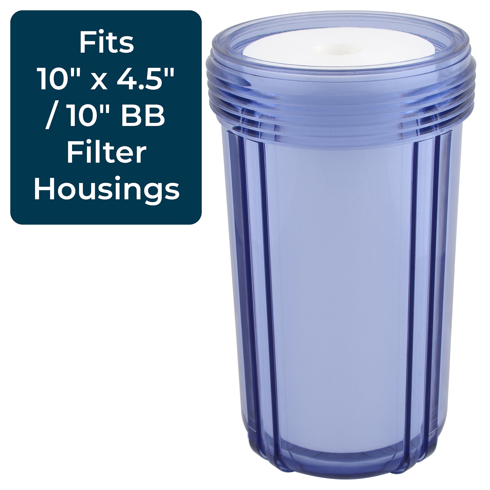 SpiroPure 10 x 4.5" Dual Gradient Polypropylene Filter, 50 Micron (8 Pack)