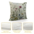 thumbnail image 4 of PHYHOO Spring Pillow Covers , Farmhouse Wildflower Green Throw Pillow Covers Floral Plant Outdoor Decorative Pillows for Couch Home Sofa Living Room, 4 of 5