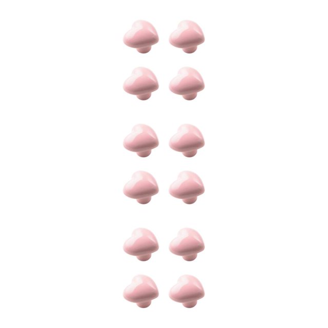Guardoinrt 4pcs Unleash Creativity With These Unique Cabinet Knobs Sleek Appearance light pink 3Set