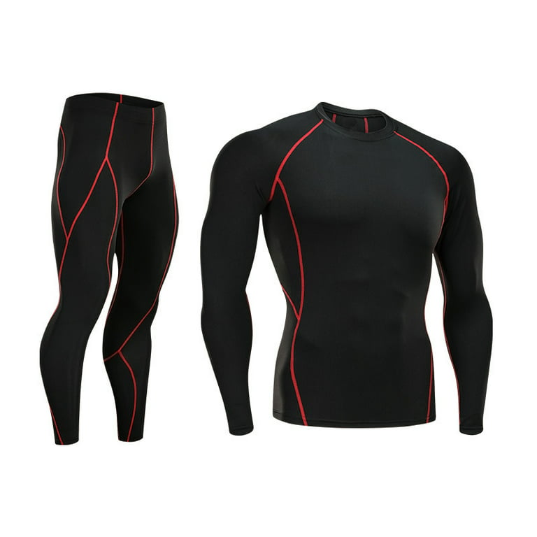 Long Underwear Mens Thermals Base Layer Men Cold Weather Gear Long Johns  for Winter Cycling Running Hunting 