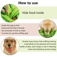 thumbnail image 4 of Pet Snuffle Mat para perros, juego de alimentación interactivo para el aburrimiento, fomenta las habilidades naturales de forrajeo para gatos, perros, cuencos, uso de viaje, dispensador de g, 4 of 5