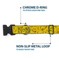 thumbnail image 5 of Buckle-Down Pet Collar, Dog Collar Plastic Buckle, Banana Bunches Stacked, 16 to 23 Inches 1.5 Inch Wide, 5 of 8