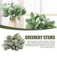 thumbnail image 5 of 24 Uds. de Tallos VegetacióN Oreja Cordero Flocados Artificiales, ImitacióN, DecoracióN ImitacióN Artificial, 5 of 5