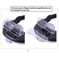 thumbnail image 1 of Head Mount Magnifying Glass Folding magnifier is designed Jewelry Necklace Watch Repair Soldering Craft Hands-Free Magnifier Students Close Work, 1 of 9