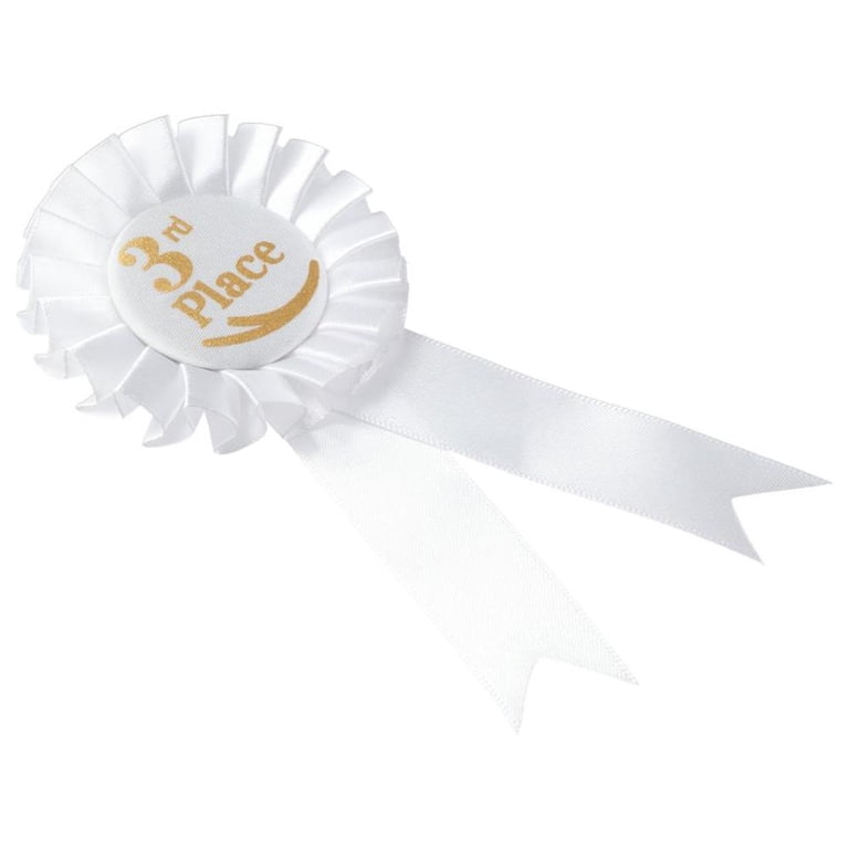 White Third Place Ribbon Amazon.com : Premium Award Ribbons