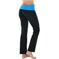 thumbnail image 6 of ToBeInStyle Women's Elastic Exercise Sweatpants w/Fold-Over Waistband, 6 of 6