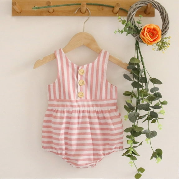 Girl Outfits Cute Pattern Print Bodysuit Short Sleeve Baby Boy Gifts for Babies 6-9 Months