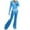 Sky Blue, variant on vigerkar Tracksuit Womens Two Piece Lounge Set Long Sleeve Zip up Hooded Jacket Wide Leg Pants Y2k Sweatsuit Set (Red, M)