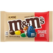 M&M's Almond Milk Chocolate Candy, Sharing Size - 2.83 oz Bag