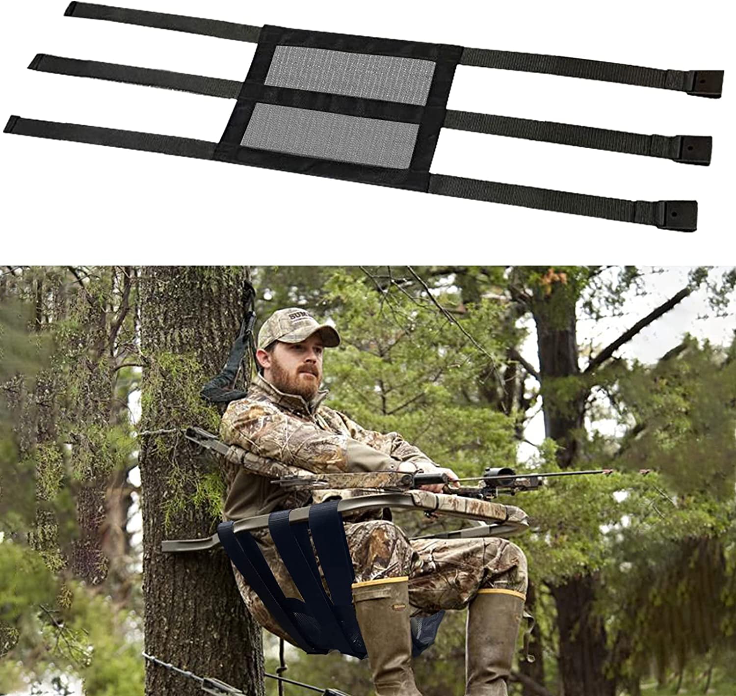 Universal Tree Stand Seat Replacement, Adjustable Ladder Tree Stand