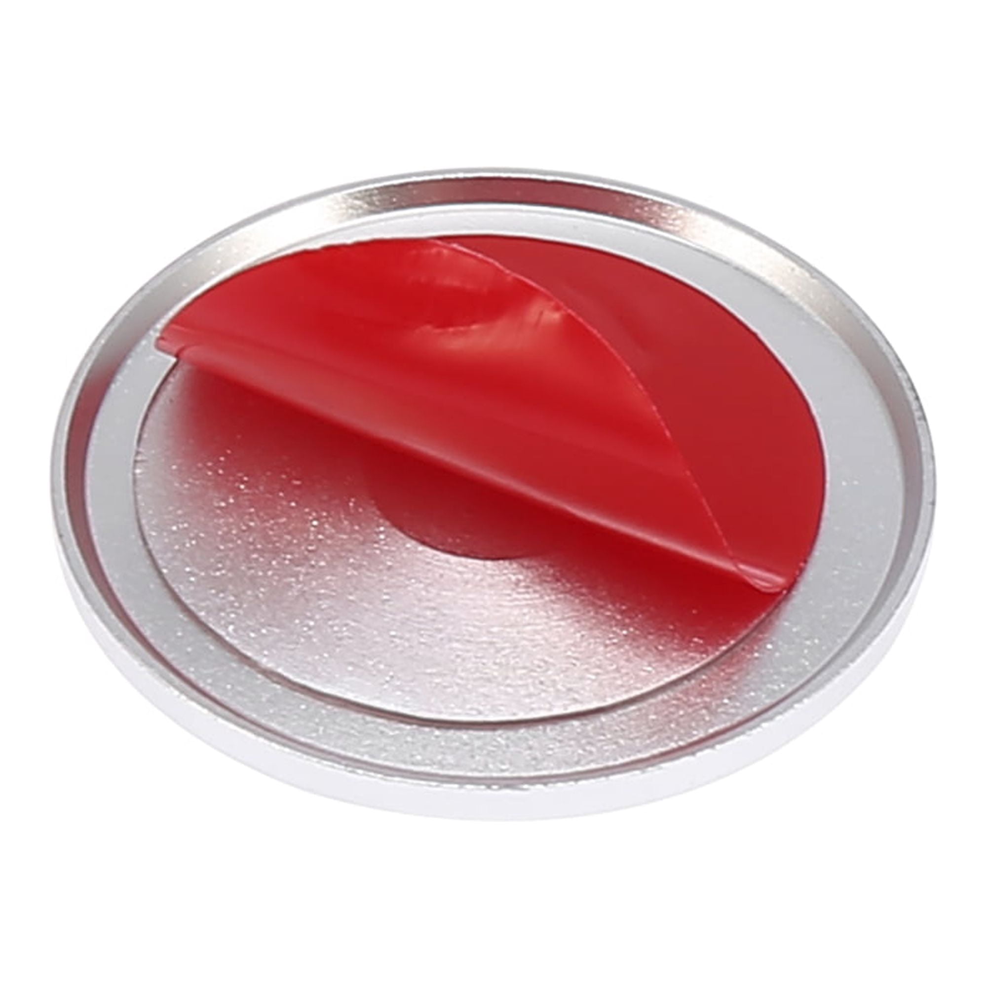 Car Engine Start Stop Push Button Cover for Audi A4L A6L Q5 A5 A7 Silver -Tone