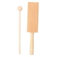 thumbnail image 2 of Instrument de Percussion en Bois Jouet d'Éveil Musical Outil d'Enseignement de la Musique (Kaki), 2 of 7