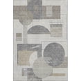 thumbnail image 2 of Addison Rugs Mayfield Premium Machine Washable Transitional Geometric Beige Rectangle Rug, 3' x 5', 2 of 7