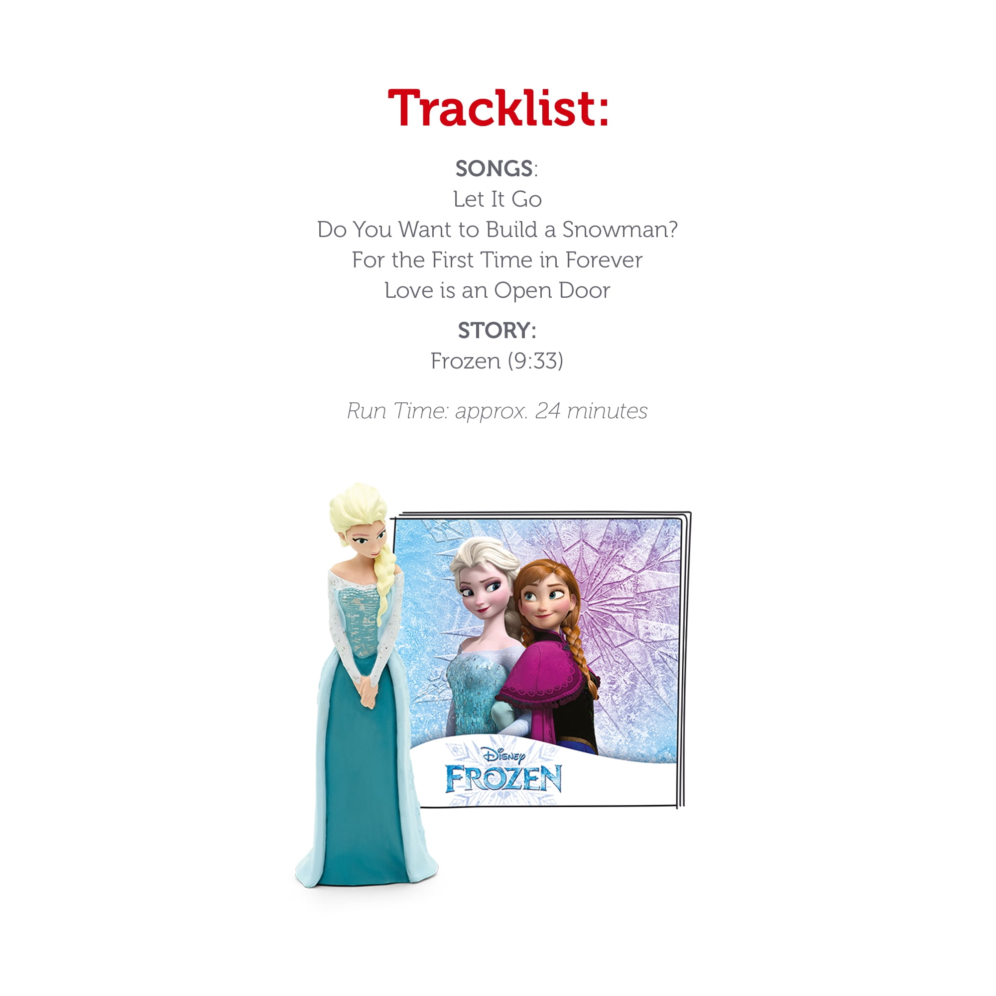 tonies Coffret Toniebox 2 avec Elsa, Olaf et Anna de Frozen – Bleu ciel (Anglais)