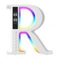 thumbnail image 1 of Large R Shape Bluetooth Speaker With Wireless Charging Clock And Mood Lights, 1 of 9